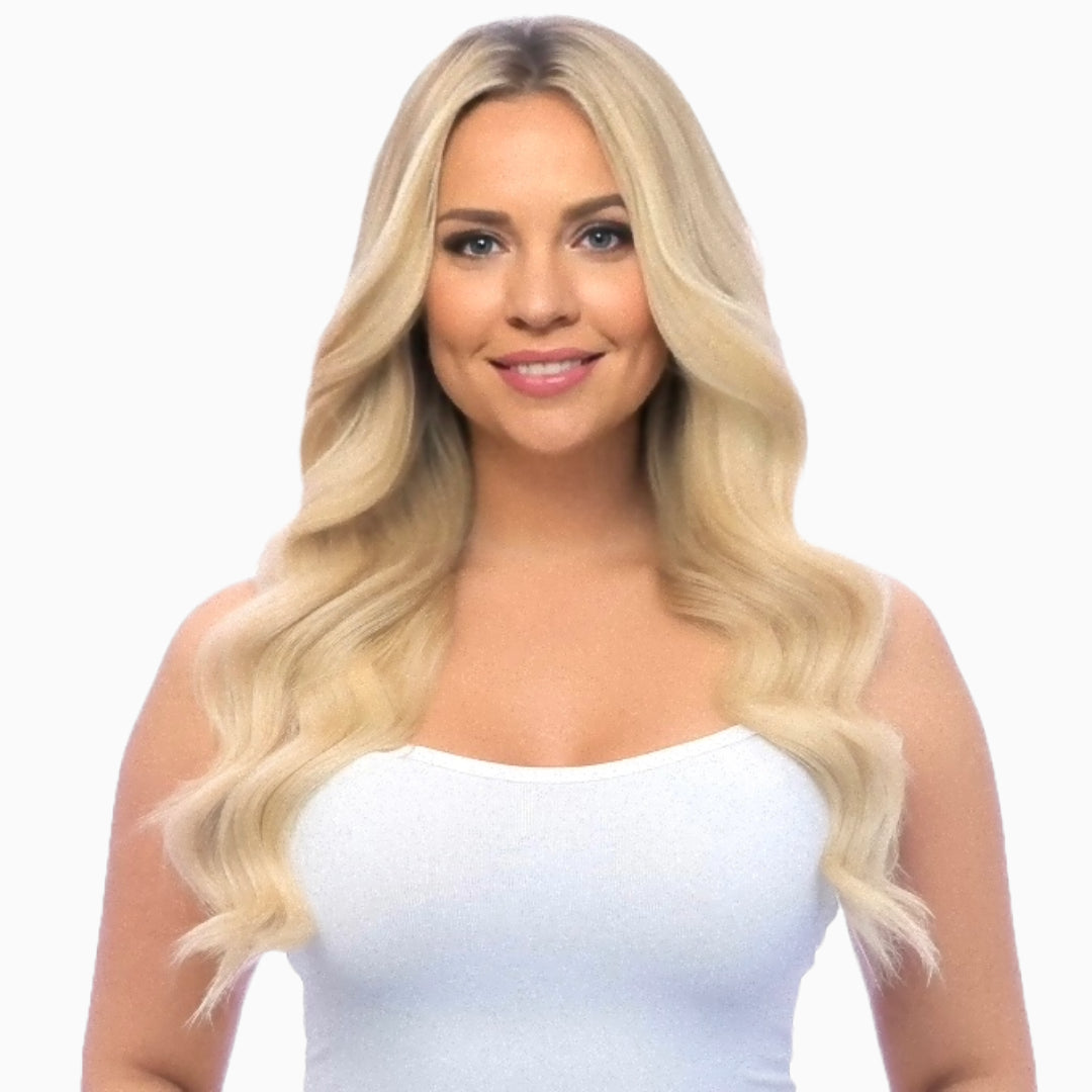Cassie - Blonde Body Wavy - InVisiRoot® Clip-ins