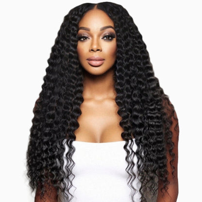 Nia - 3A Loose Curly - InVisiRoot® Clip-ins