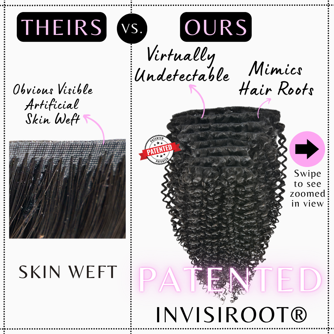 Jennifer 4c Kinky Coily - InVisiRoot® Clip-in