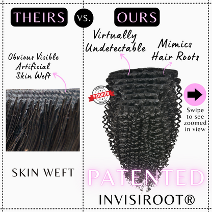 Jennifer 4c Kinky Coily - InVisiRoot® Clip-in