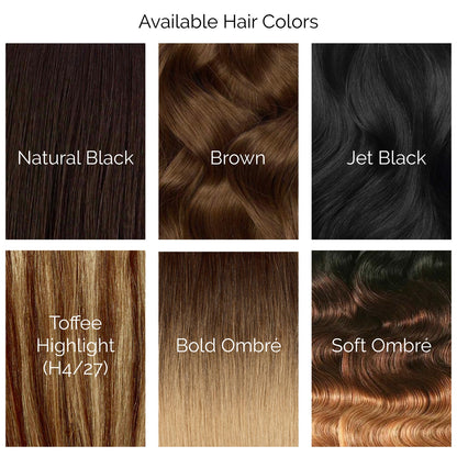 Nia - 3A Loose Curly - InVisiRoot® Clip-ins