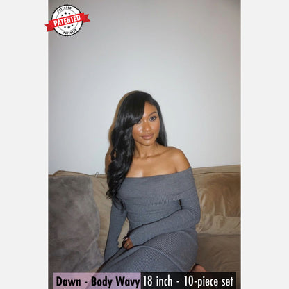 Dawn Body Wavy - InVisiRoot® Clip-in
