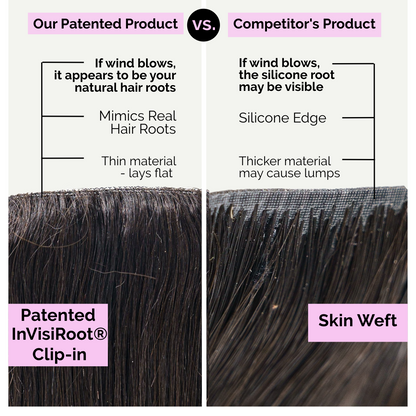 Tara - Wavy - InVisiRoot® Clip-ins